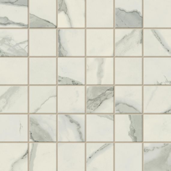 610110000818 Empire Statuario Mosaic 30x30