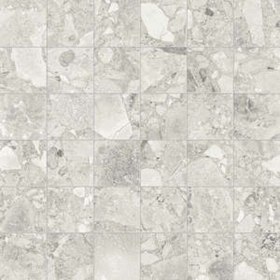 610110001097 Мозаика White Mosaico 30x30