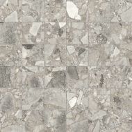 610110001098 Мозаика Grey Mosaico 30x30