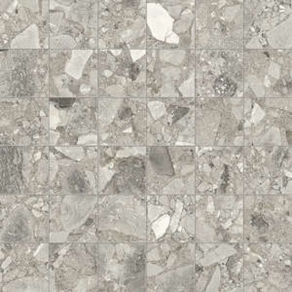 610110001098 Мозаика Grey Mosaico 30x30
