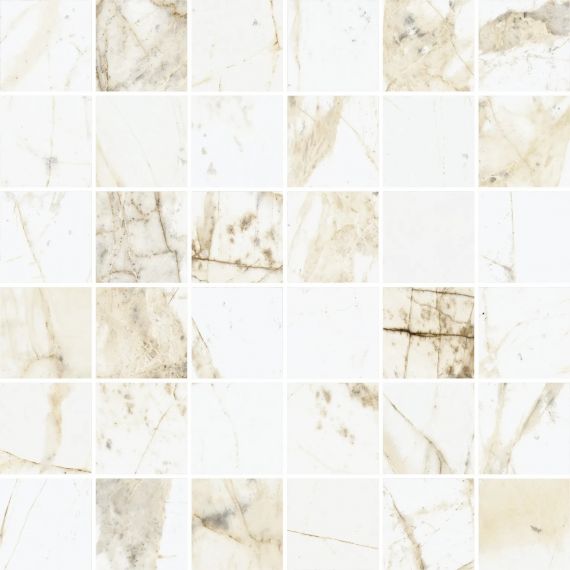 610110001256 Мозаика Canova White Mosaico 30x30