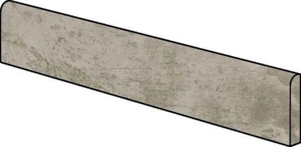 610130000330 Heat Aluminum Battiscopa 7,2x60