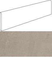 610130002164 Wise Silver Grey Battiscopa 7.2x60