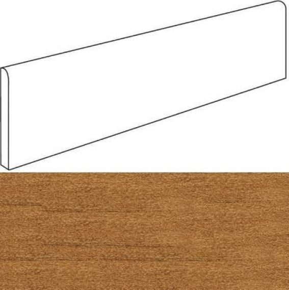 610130002186 Verity Cognac Battiscopa 7,2x60