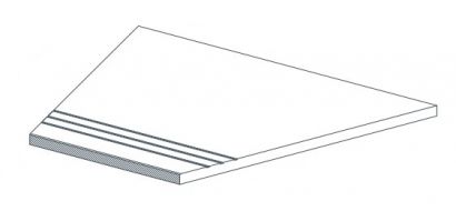 620040000117 Landstone Brown Gradino Lineare Angolo Dx 30x60