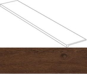 620070000868 Oak Reserve Dark Brown Scalino Frontale 33x120