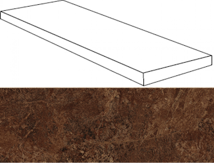 620070001021 Force Fancy Scalino Angolare SX 33x120