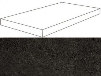 620070001103 Dark Scalino Angolare DX 33x120