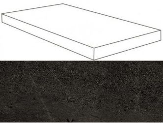 620070001108 Dark Scalino Angolare SX 33x120