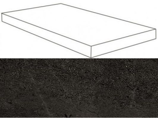 620070001108 Dark Scalino Angolare SX 33x120