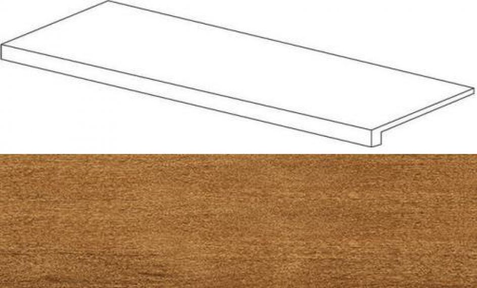 620070001147 Verity Cognac Scalino Frontale 33x120