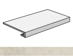 620070001187 Drift White Scal.120 Front/Дрифт Вайт Ступ.120 Фронт 33x120