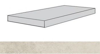 620070001318 Drift White Scal.60 Ang.Dx/Дрифт Вайт Ступ.60 Угл.Пр 33x60