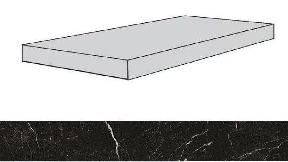 620070001334 Allure Imperial Black Scalino Angolare Dx/Аллюр Империал Блек Dx 33x120