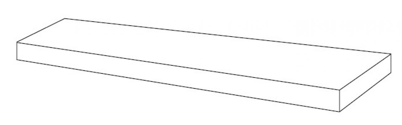 620070001668 Volcano Grigio Scalino Angolare Dx 33X120
