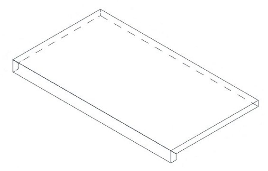 620070001826 Drift White Scalino Sp 33x60