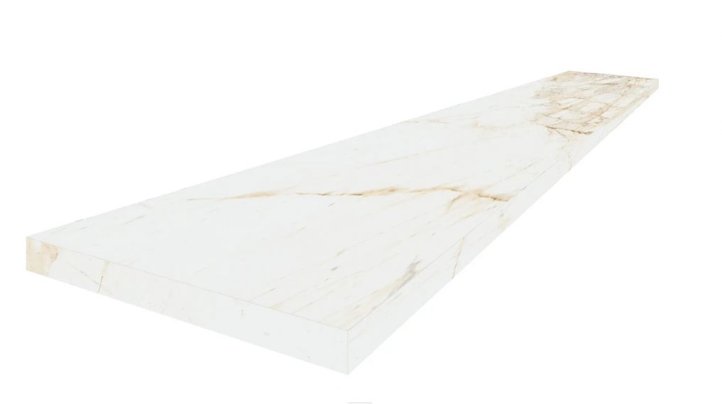 620070002824 Ступени Canova White Scalino 120 Ang.Sx 33x120