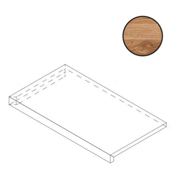 620070802282 Ступени Rive Dolce Riva Scalino Angolo Dx 33x60