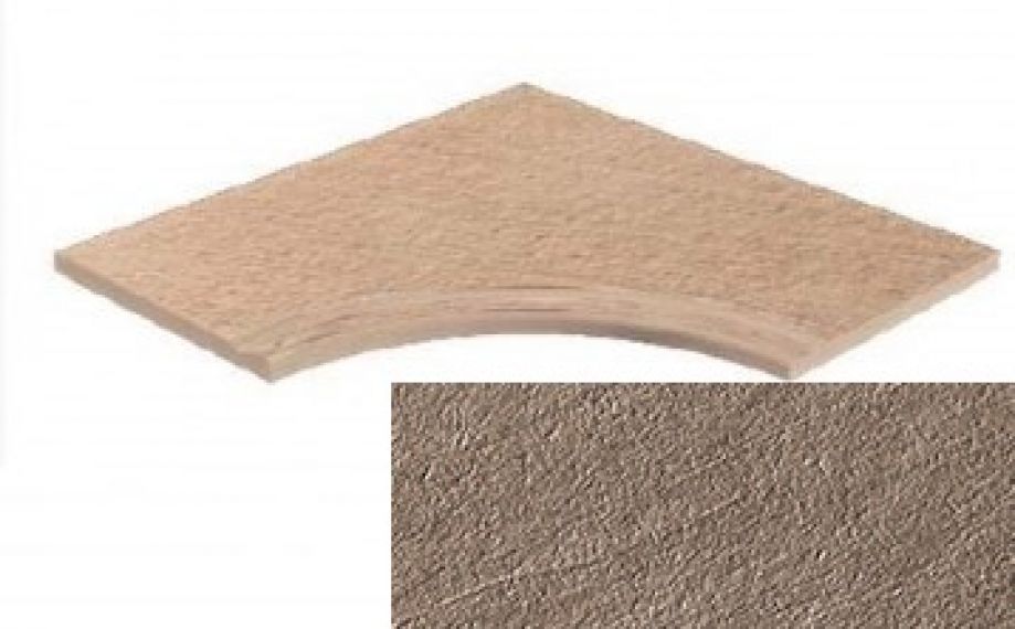 620090000287 Cliff Beige Bordo Curvilineo Svasato Round 30 60x60