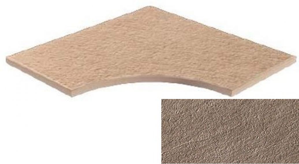 620090000290 Cliff Beige Bordo Curvilineo Round 30 60x60