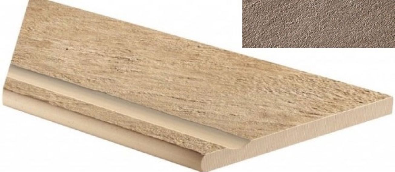 620090000318 Cliff Beige Bordo Piscina Angolo Sx 30x60