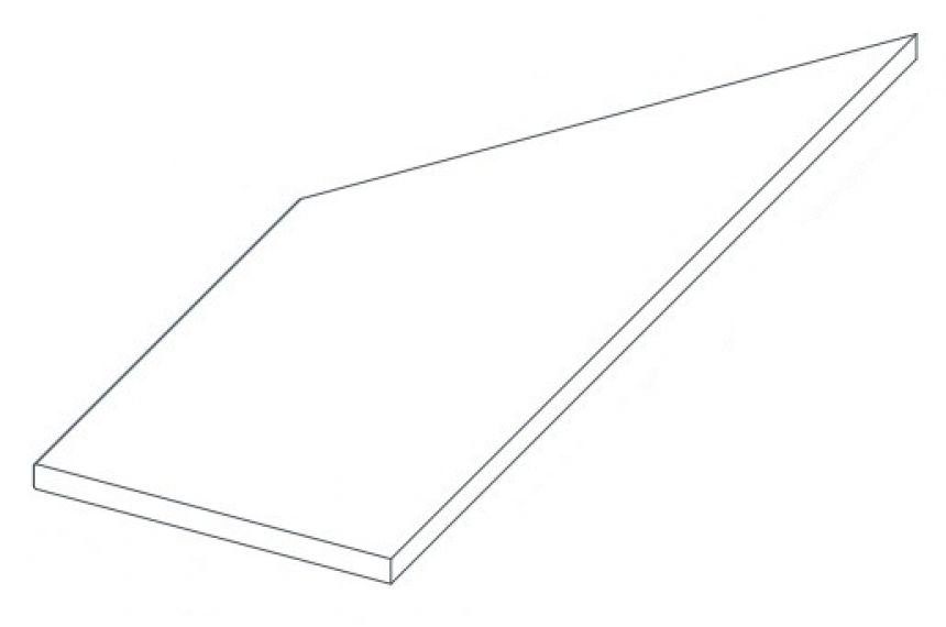 620090000770 Landstone Brown Lineare Angolo Sx 30x60