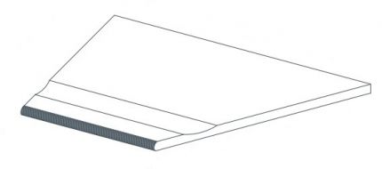 620090000789 Drift White Bordo Piscina Angolo Dx 30x60