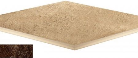 620090000878 Landstone Brown Round Angolare 60x60