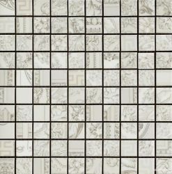 68910 MOSAICO PATCHWORK BIANCO 25х25