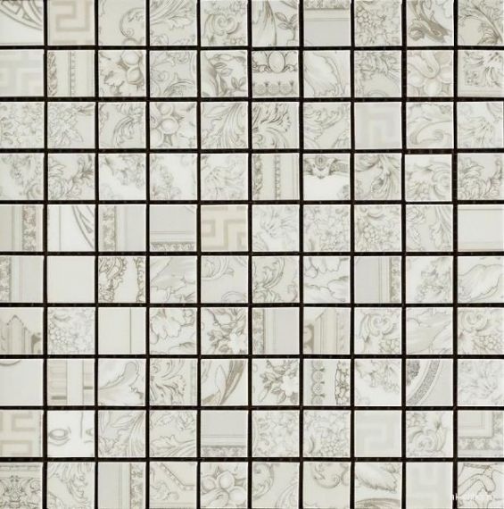 68910 MOSAICO PATCHWORK BIANCO 25х25
