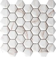 69HE-CA Hexagonal Calacata 34.6x30