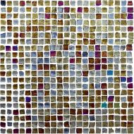 735639 Мозаика Vetro Metalli Iridescente Mosaico 4,5mm 30x30