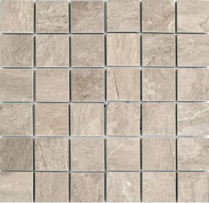 739358 Mosaico Ardoise Ecru Grip 30x30