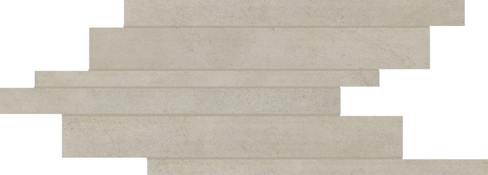 748402 Мозаика Pietre/3 Limestone Pearl Modulo Listello 21x40