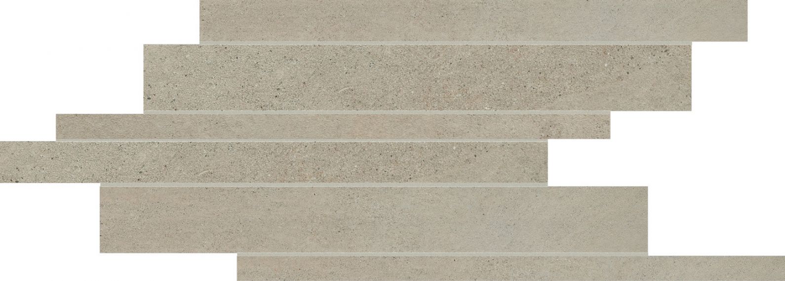 748403 Мозаика Pietre/3 Limestone Taupe Modulo Listello 21x40