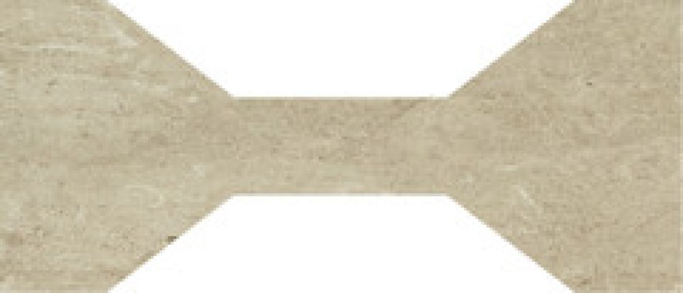 748528 Керамогранит Pietre/3 Limestone Pearl Decoro Papillon 34,5x80