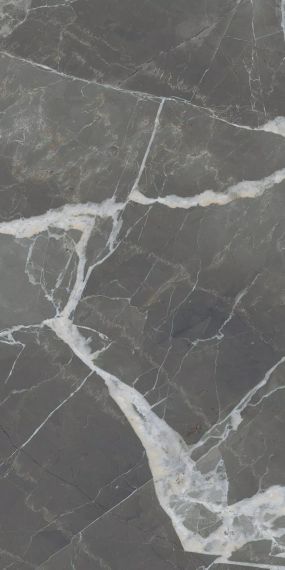 756557 Керамогранит Stones 2.0 Calacatta Black Glossy Ret 6mm 60x120