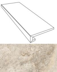 76080 Ступени GRADONE CREMA 32x80