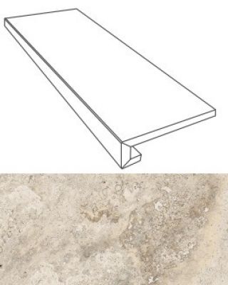 76080 Ступени GRADONE CREMA 32x80