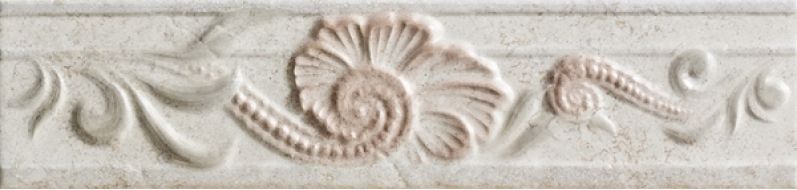 76131 FASCIA RILIEVO BIANCO 10x40