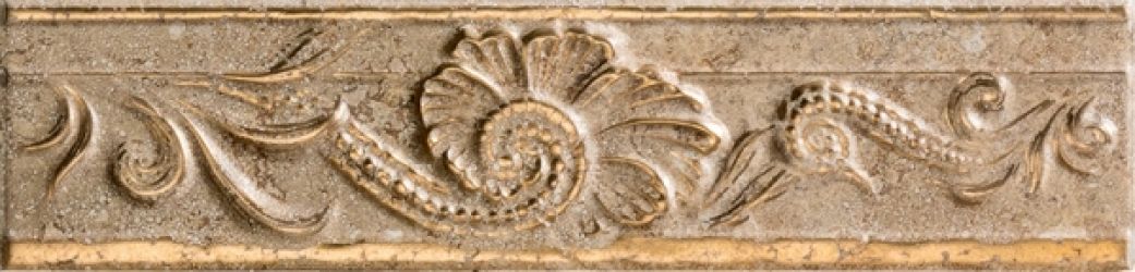 76133 FASCIA RILIEVO NOCE ORO 10x40