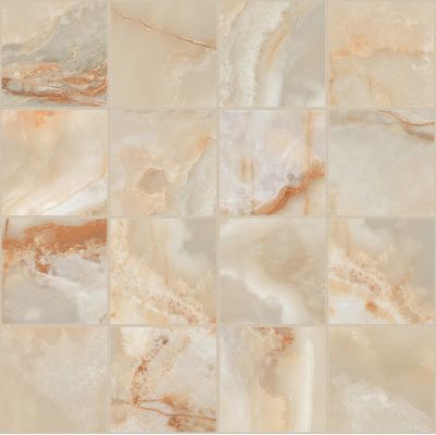 767697 Мозаика Onyx&More Golden Onyx Satin Mosaico 6mm 7,5x7,5 30x30