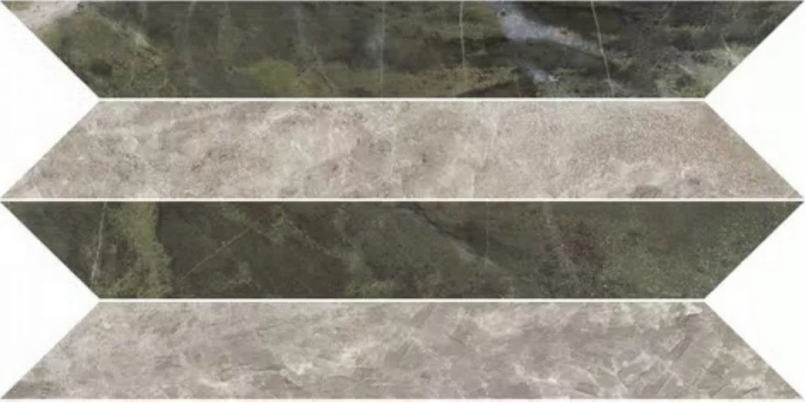 775657 Heritage Luxe Picket Mix Glossy 30x60