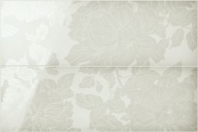 835005 SLIDE Comp. Flowers White 40x60