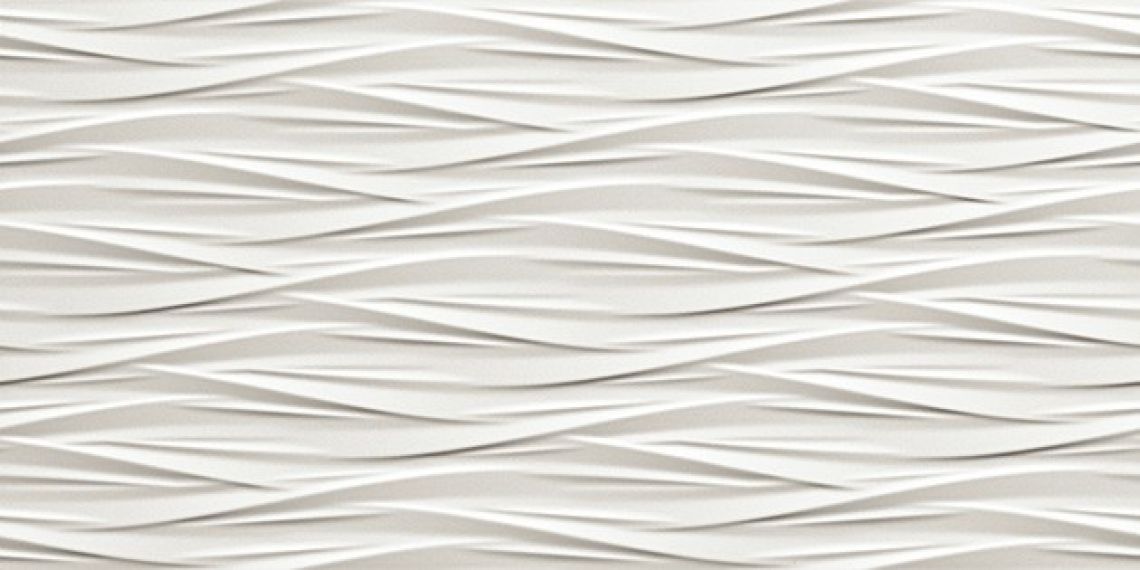 8DMW 3D Wall WIND WHITE MATT 40x80