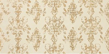 8EDW Ewall White Gold Damask 40x80