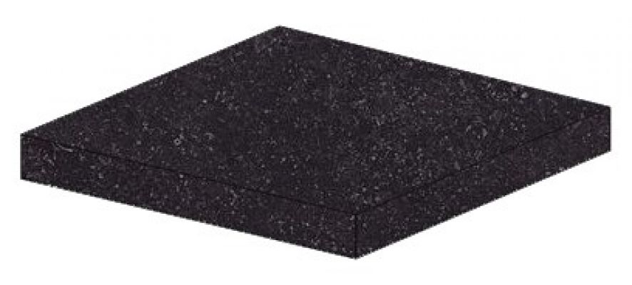 8S0L SEASTONE Black Scalino Angolare 33x33