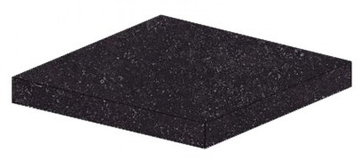 8S0L SEASTONE Black Scalino Angolare 33x33