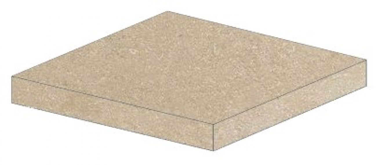 8S0O SEASTONE Sand Scalino Angolare 33x33