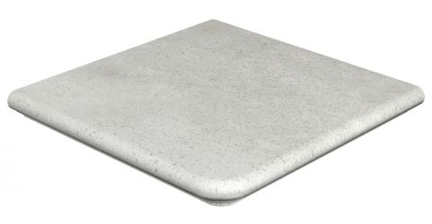 904286 Urban Gris Esquina Redondeado 33х33
